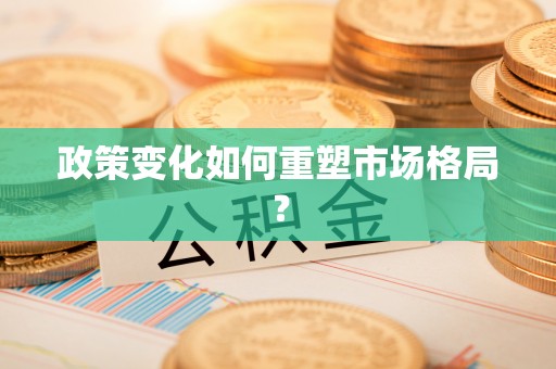 积石山政策变化如何重塑市场格局？