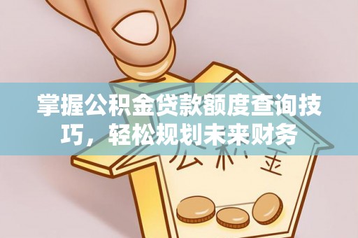 积石山掌握公积金贷款额度查询技巧，轻松规划未来财务