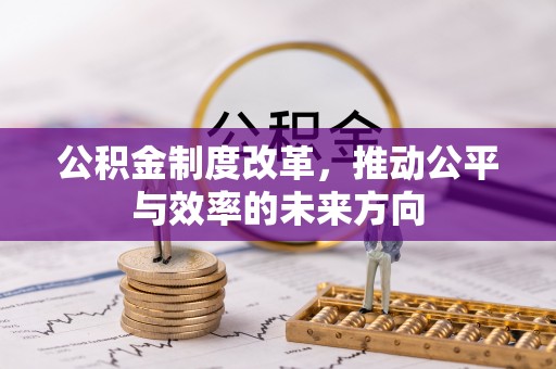 积石山公积金制度改革，推动公平与效率的未来方向